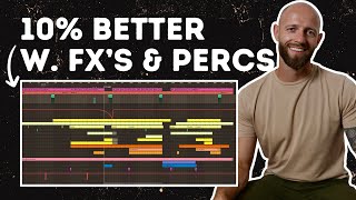 Making a Hypnotic Techno Track from Start to Finish (FXs & Extra Percussion)
