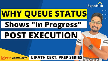 Waarom geeft de transactiestatus van de wachtrij de status 