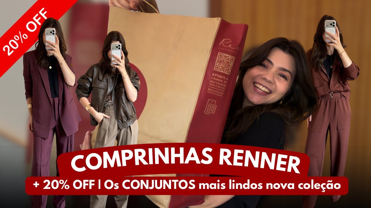 Comprinhas RENNER com Cupom de 20% ATIVO!