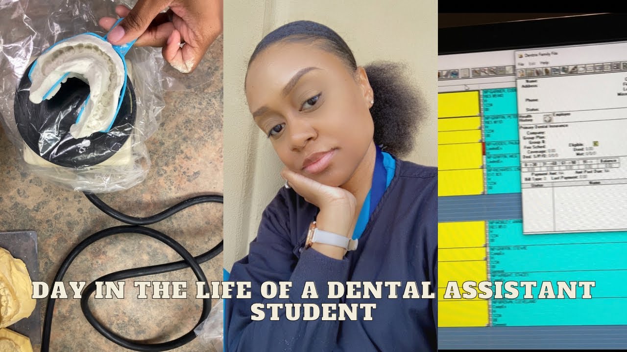 VLOG: DAY IN THE LIFE OF A DENTAL ASSISTANT STUDENT - YouTube