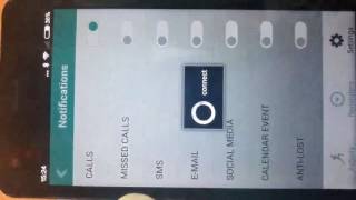 Appscomm Lefit Touch Activity Tracker User Guide for Android Phone screenshot 3