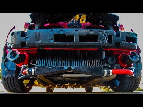 Stealth Twin Turbo V6 Mustang Dyno Exhaust Racing Reactions