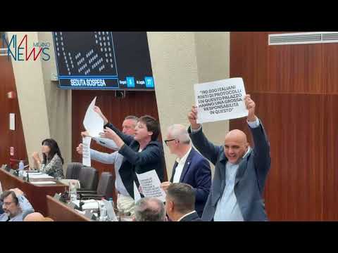 Video REGIONE, PD CHIEDE DIMISSIONI MONTI PER CONVEGNO NO VAX: BAGARRE IN AULA