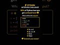 90% Beginners Get This Python Question Wrong 😲 | Day 9 Python Challenge #shorts