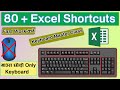 80  shortcuts in ms excel keyboard shortcut master class for beginners  excel keyboard shortcuts