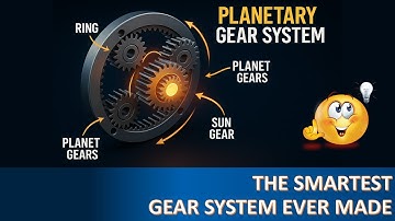 How 3 Gears Control All the Speeds in an Automatic Car! #mechanical Principles | #gear #transmission