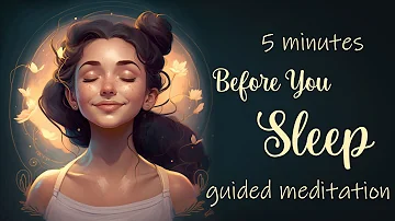 5 Minutes Before Sleep Guided Meditation