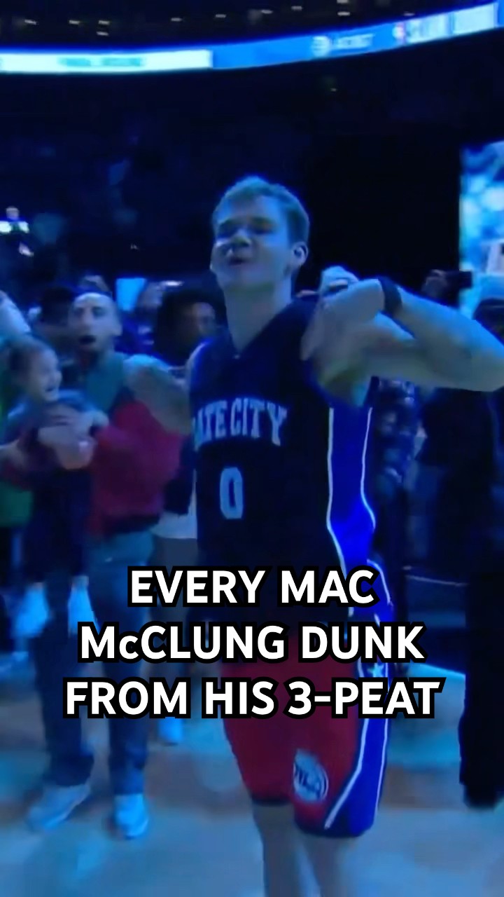 Every Mac McClung dunk from his 3-Peat ?