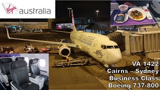 Virgin Australia Business Class (May 2022) - Cairns to Sydney (VA 1422) - Boeing 737-800