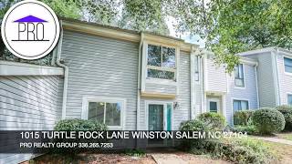1015 TURTLE ROCK LANE WINSTON SALEM NC 27104 - SOLD!