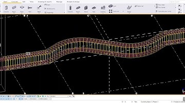 Rebar Curve Beam in Tekla