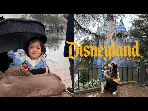 SURPRISING OUR DAUGHTER WITH A TRIP TO DISNEYLAND! *It rained the entire time*