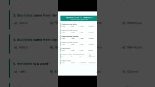 Introduction to Statistics: Data, Probability, and Statistical Reasoning