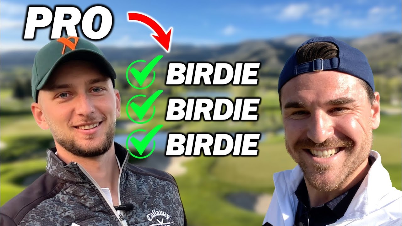 Unter Par: Profi-Golfer spielt drei BIRDIES auf 9 Loch! | KW GOLF