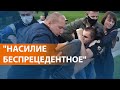 Сотни людей задержаны на протестах в Беларуси