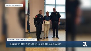 Hispanic Citizens Academy graduation