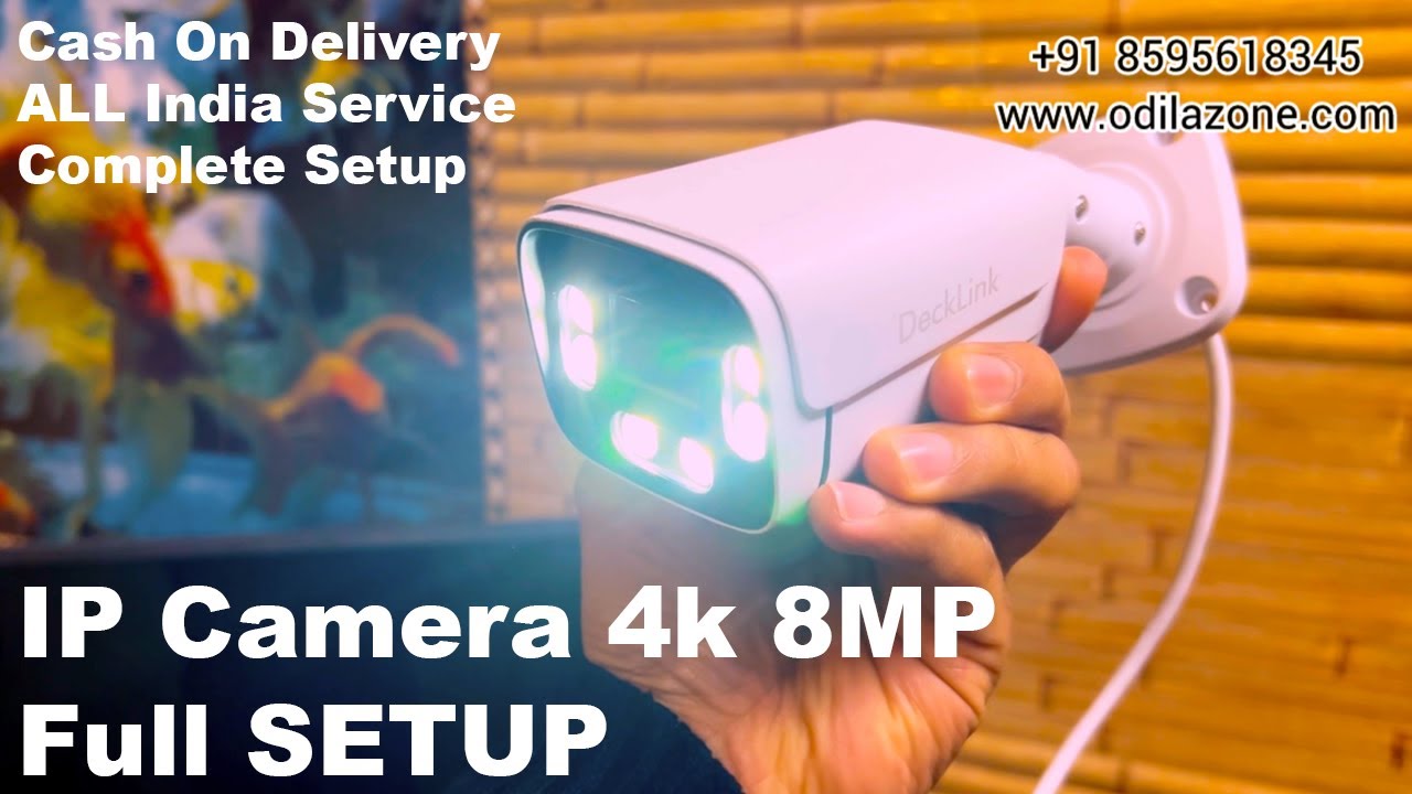 IP CCTV FULL COMBO SET 8MP 4k || COD || ALL INDIA SERVICE || BEST IP CCTV FULL SETUP SYSTEM
