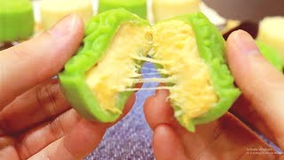 榴莲冰皮月饼食谱Durian Snowy Mooncakes Recipe|抹茶冰皮,榴莲馅,软糯不干|Matcha Snowskin, Durian Fillings, Soft won't Dry