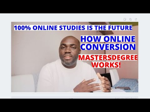 What Are Online Conversion Master Degrees. How To Transition Your Career With 100% Online Studies
