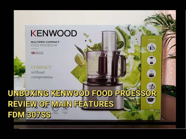 Robot multifonction KENWOOD MultiPro Compact FDM301SS - Inox - Zoma