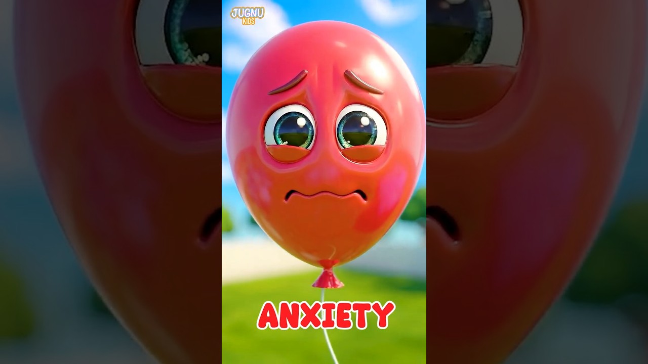 Kids Learn Emotions 😊😢😡 | Nursery Rhyme Baby Cartoon #shorts #babysongs