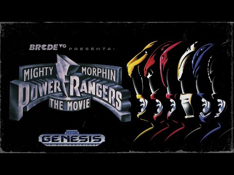 Mighty Morphin POWER RANGERS: THE MOVIE de SEGA Genesis