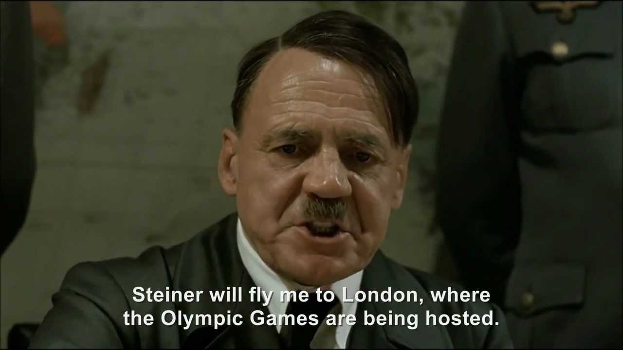 Hitler plans to participate in the London 2012 Olympic Games