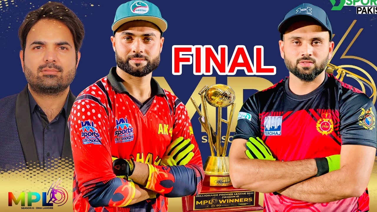 TAMOUR MIRZA VS ARSLAN ACHI BUTT || FINAL MPL6 || 80 RUNS NEED 30 BALLS ...