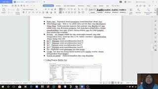 Pembacaan coding program Array PBO