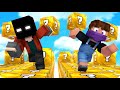 CORRIDA DE LUCKBLOCKS NO MINECRAFT! 