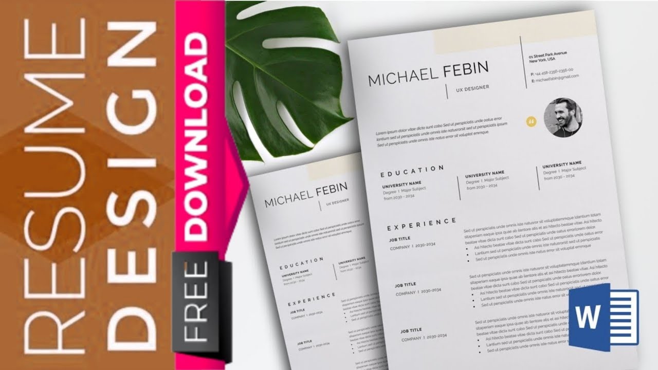 Microsoft Word : How to Create a CV/RESUME template in MS Word ...