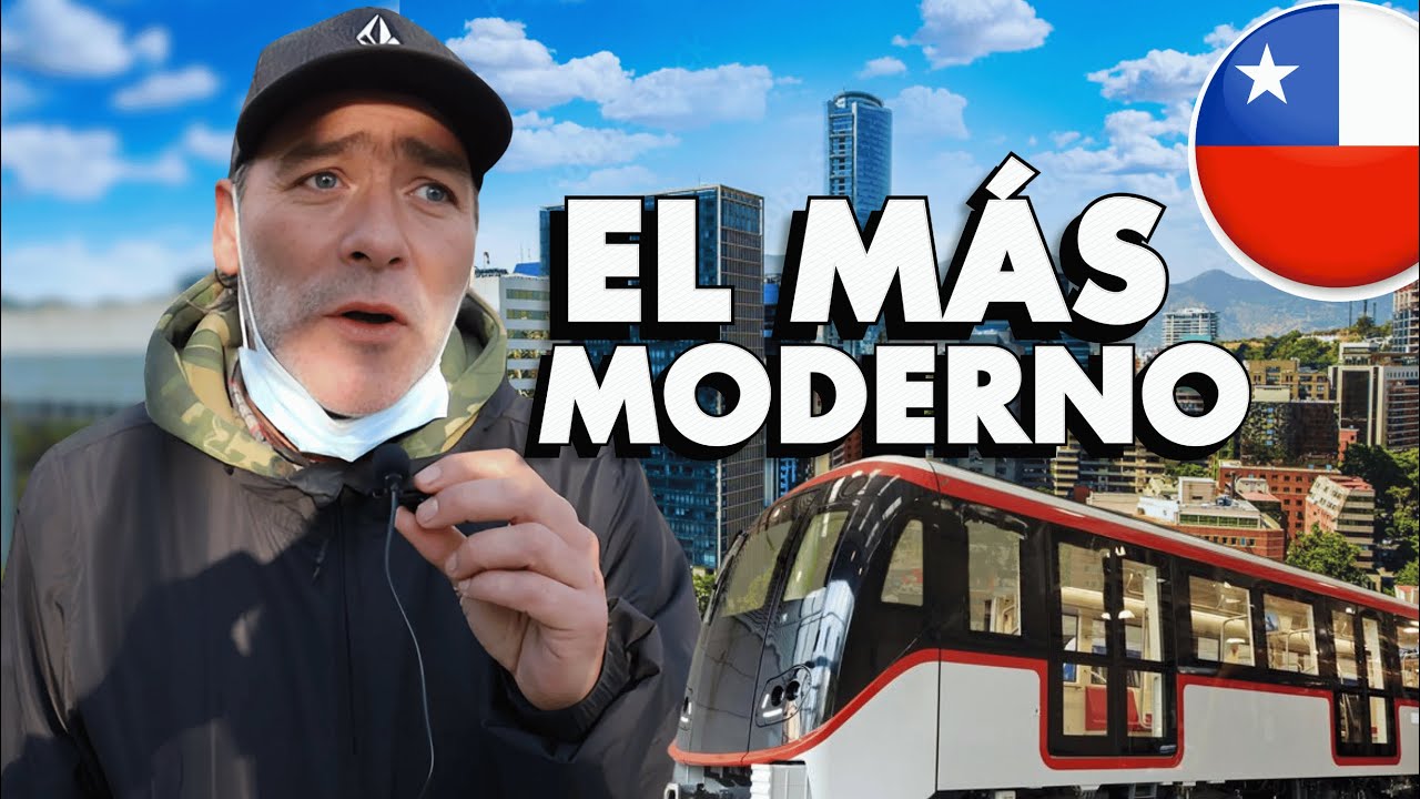 🔥Trenes sin conductor el TREN CHILENO MÁS RÁPIDO asi es el Metro MÁS MODERNO América Latina🌍chile 🇨🇱