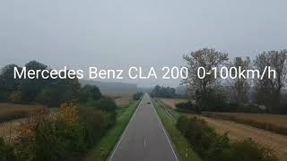 Mercedes Benz CLA 200 2017 0-100km/h