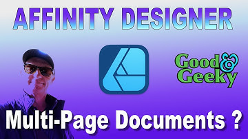Can you have multi-page documents in Affinity Designer?