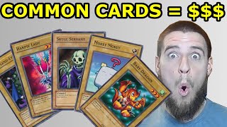 These Vintage YuGiOh COMMONS Are Actually VALUABLE