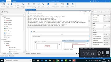 UiPath RPA Challenge Uipath Dynamic Input Forms & Anchor Base