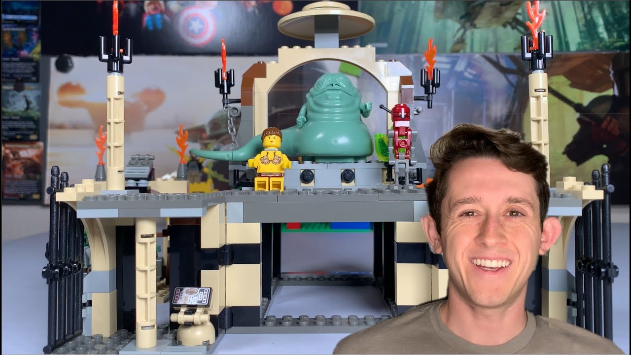 LEGO Star Wars 2003 Jabba's Palace and Prize In Hand Review - YouTube