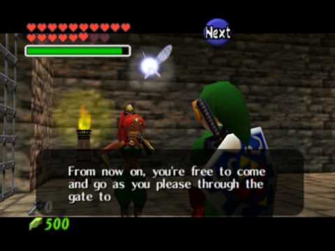 Legend of Zelda Ocarina of Time Walkthrough 13 (2/9) "Gerudo Fortress, Part 2"