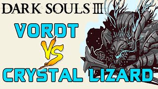 Dark Souls 3 - Vordt of Boreal Valley VS. Ravenous Crystal Lizard!