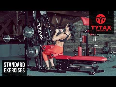 TYTAX® M1 | Cable Close-Grip Pulldown (Stirrups)