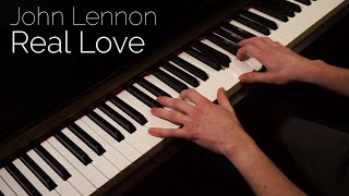 John Lennon - Real Love - Piano cover [HD]