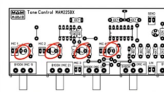 Tone Control TOA MAM225BX suara vokal tipis