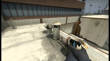 Counter Strike : GO pixelwalking on de_nuke