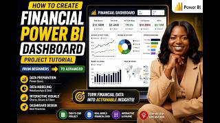 How to Create a Financial Power BI Dashboard | Beginner to Advanced Tutorial