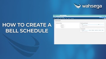 How To Create a Bell Schedule in Carina Event Manager