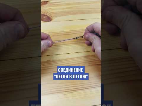 Разборное соединение "Петля в петлю" #shorts #fvu #feeder #fishing #рыбалка #узел #knot #fishingknot