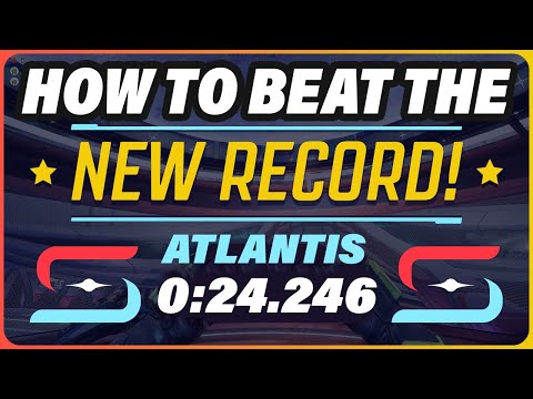Splitgate Race: Atlantis WORLD RECORD Tutorial