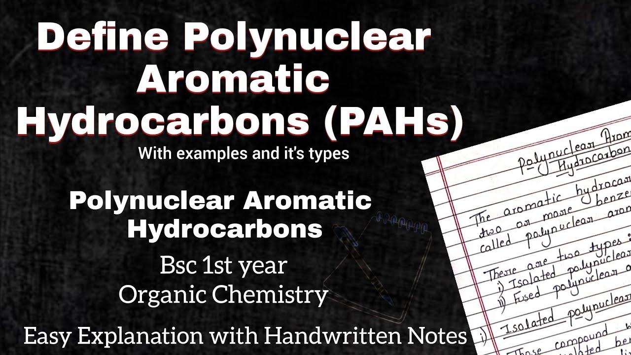 Polynuclear Aromatic Hydrocarbons and It's Types || Easy explanation || BSc Chemistry