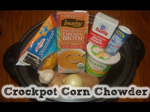 Crockpot Corn Chowder Recipe