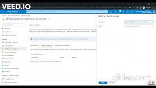 How To Obtain Your Client Id And Secret Id In Office 365 For Custom Quoter